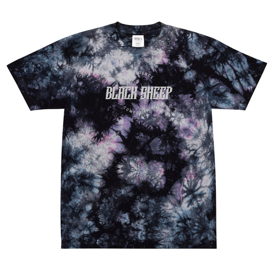 Confidence Has No Competition Oversized tie-dye t-shirt