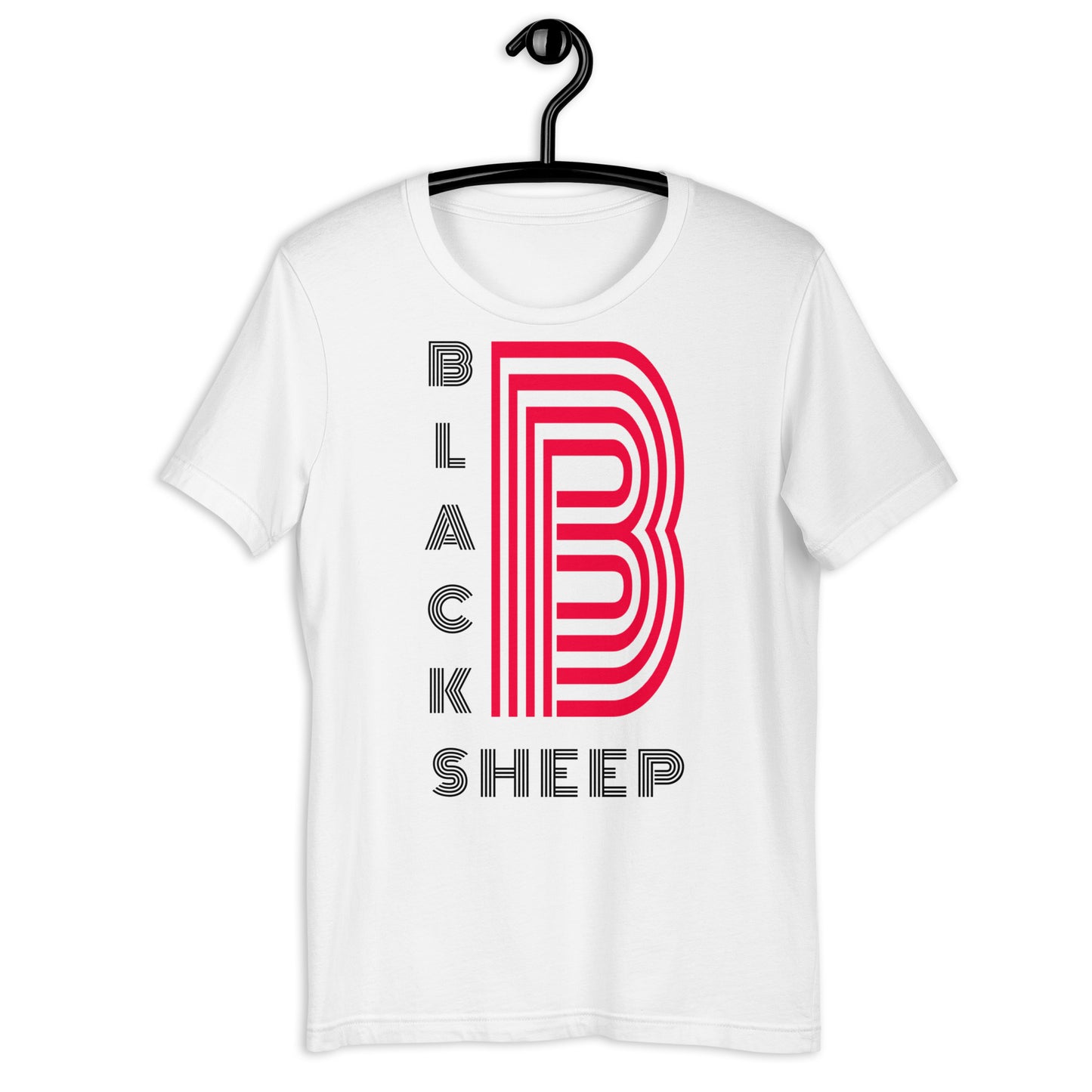 Big Bad Black Sheep Unisex t-shirt